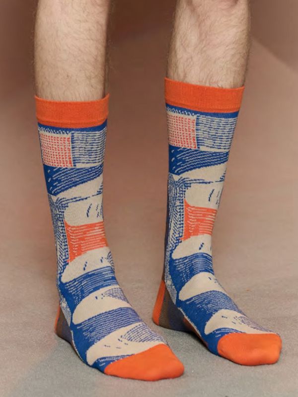 ≪HENRIK VIBSKOV≫Slope ソックス Homme-B