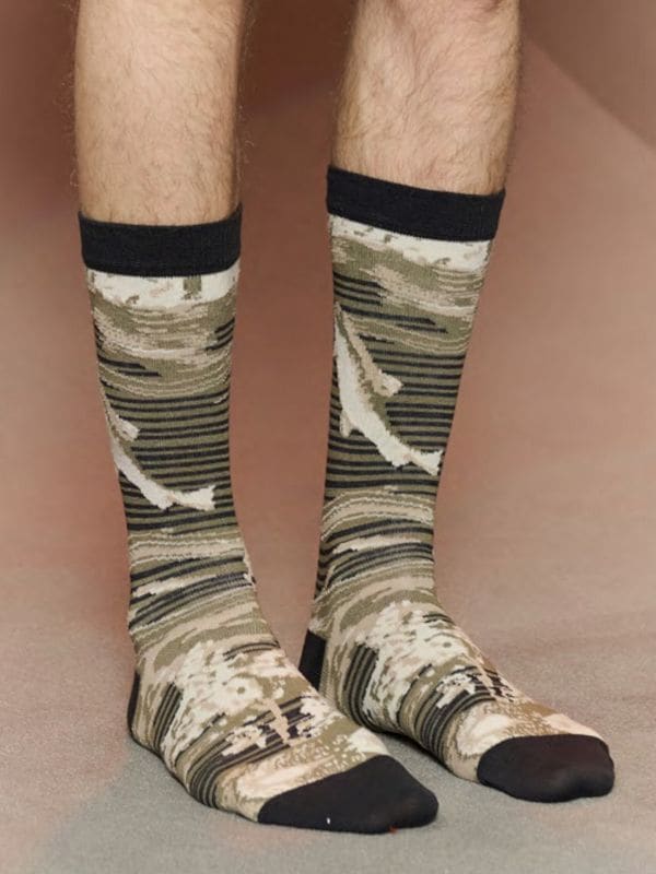 《HENRIK VIBSKOV》Fishes ソックス Homme-C