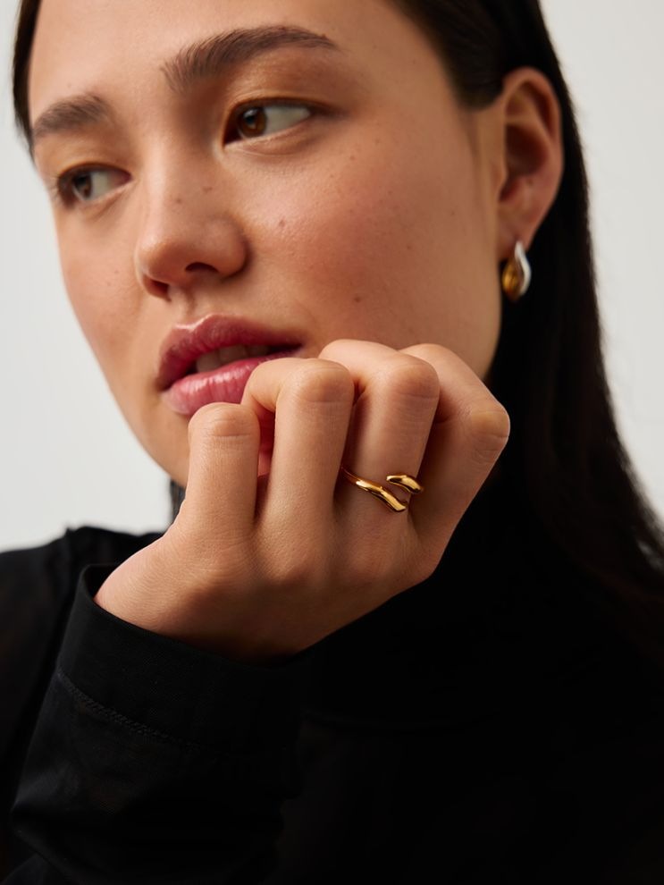 MISSOMA》SAVI SIGNATURE OPEN リング(リング)|H.P.FRANCE MISSOMA》SAVI SIGNATURE OPEN リング(リング)|H.P.FRANCE