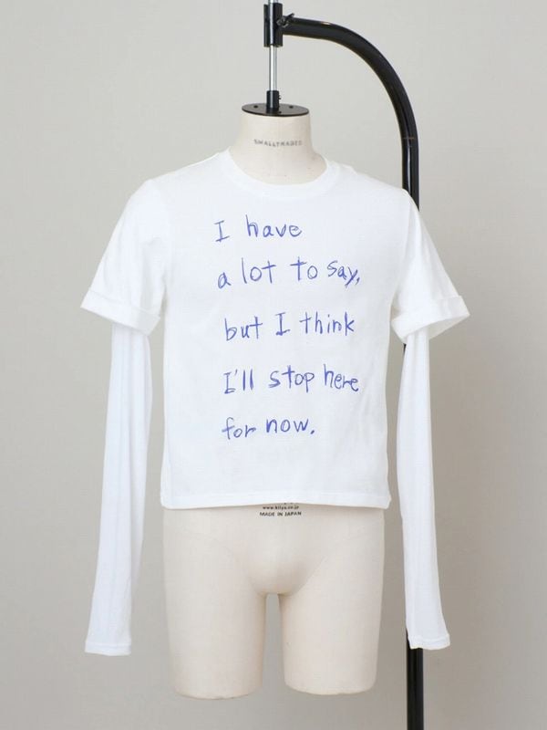 《SHINYA KOZUKA》CLOSING STATEMENT Tシャツ