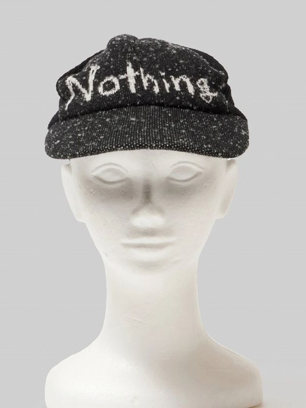 《SHINYA KOZUKA》THOUGHTS KNITTED CAP WITH KIJIMA TAKAYUKI