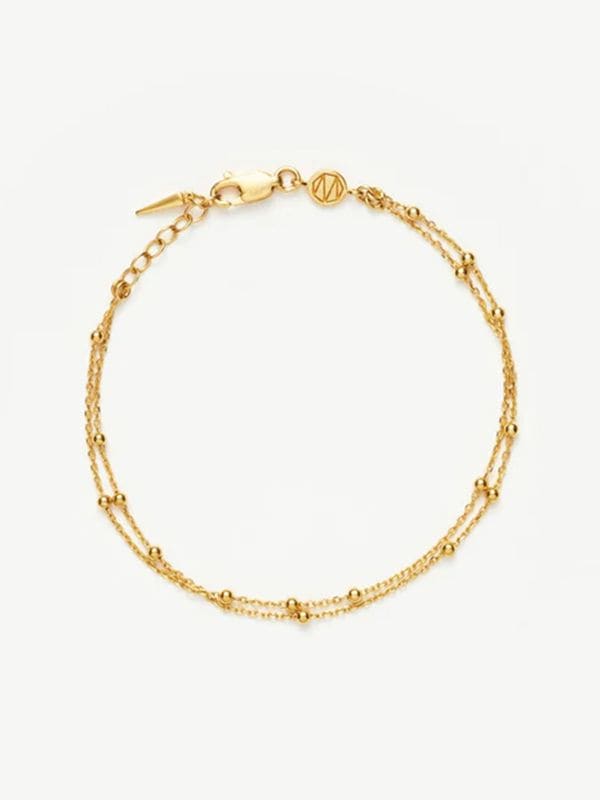 《MISSOMA》DOUBLE CHAIN ブレスレット