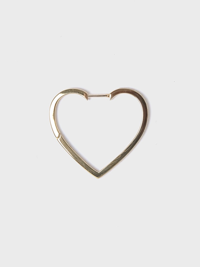 Hoop heart ピアス（片耳用）（ピアス）｜H.P.FRANCE公式サイト