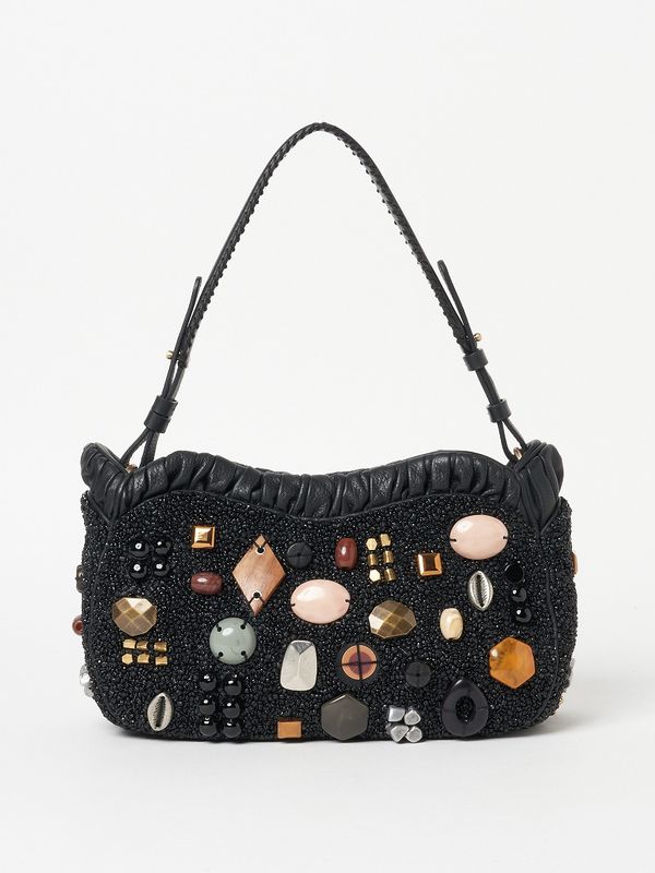 JAMIN PUECH ネイビー かごバッグ JAMIN PUECH 2024年春夏のコレクション｜H.P.FRANCE公式サイト