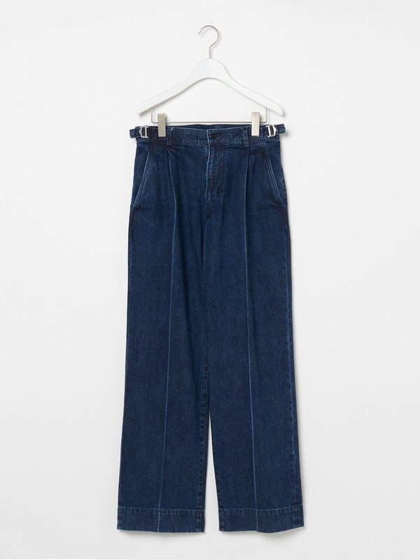 《IRENISA》STRAIGHT DENIM TROUSERS