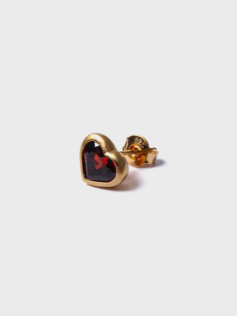chigo》Red Heart Earring（片耳用）（ピアス）｜H.P.FRANCE公式