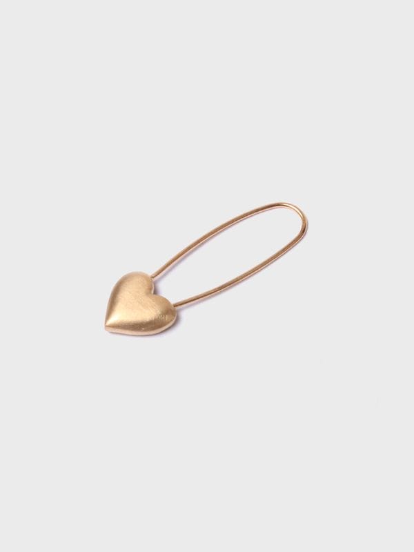 《chigo》Punk Pin Heart Earring（片耳用）
