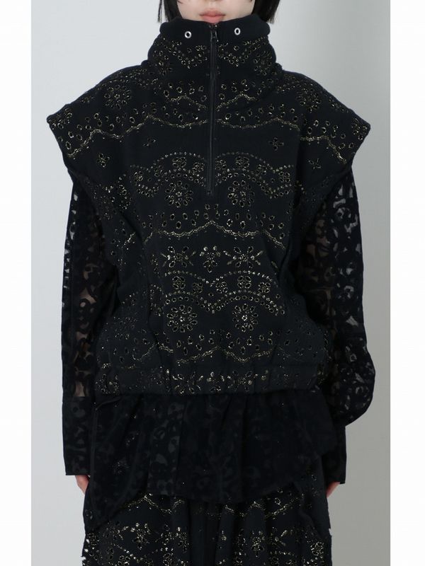 《BASEMARK》Embroidery Freece ベスト