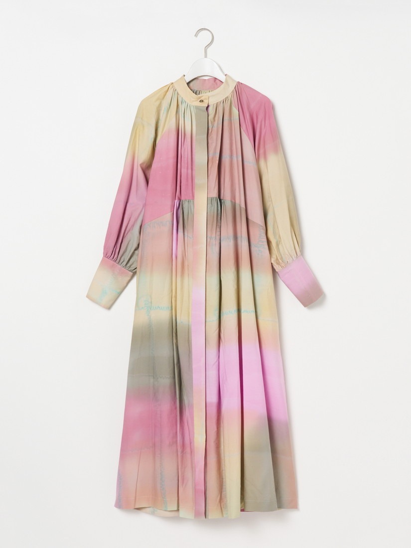 限定商品/一点もの】《YUI MATSUDA》Gather Dress（ワンピース）｜H.P.