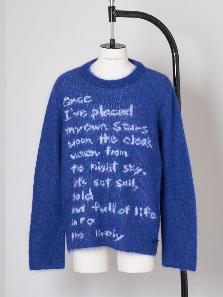 SHINYA KOZUKA》HUMBOLDT'S RESOLUTION ニットプルオーバー（セーター