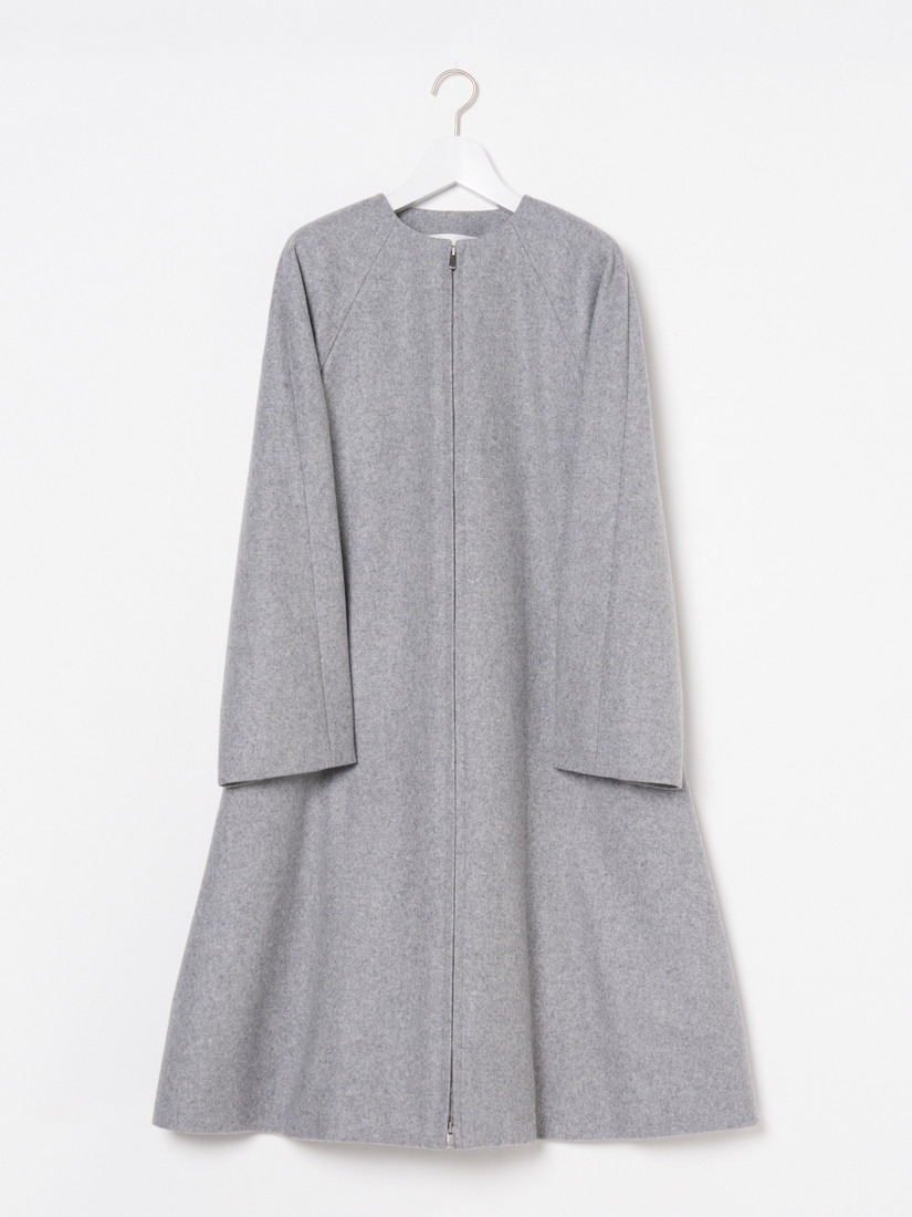 intoca》ノーカラーコート（コート）｜H.P.FRANCE公式サイト