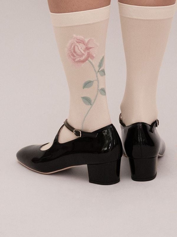 《Kiwanda》Rose Socks
