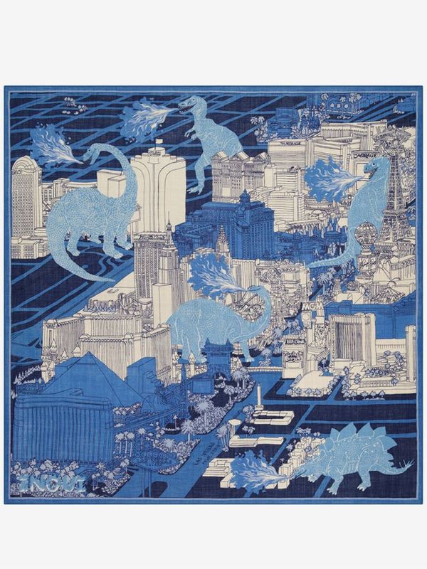 VEGAS スカーフ 130 x 130