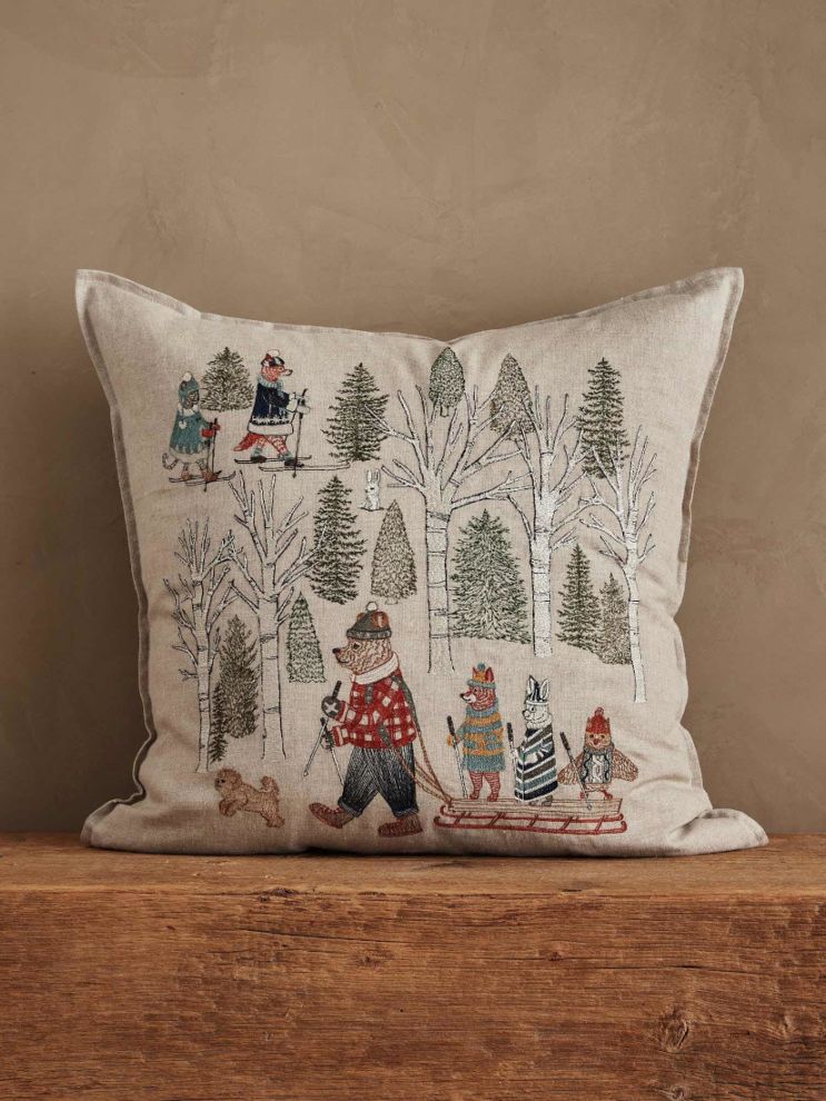 Holiday｜クッションカバー 50x50 Winter Fun（クッションカバー