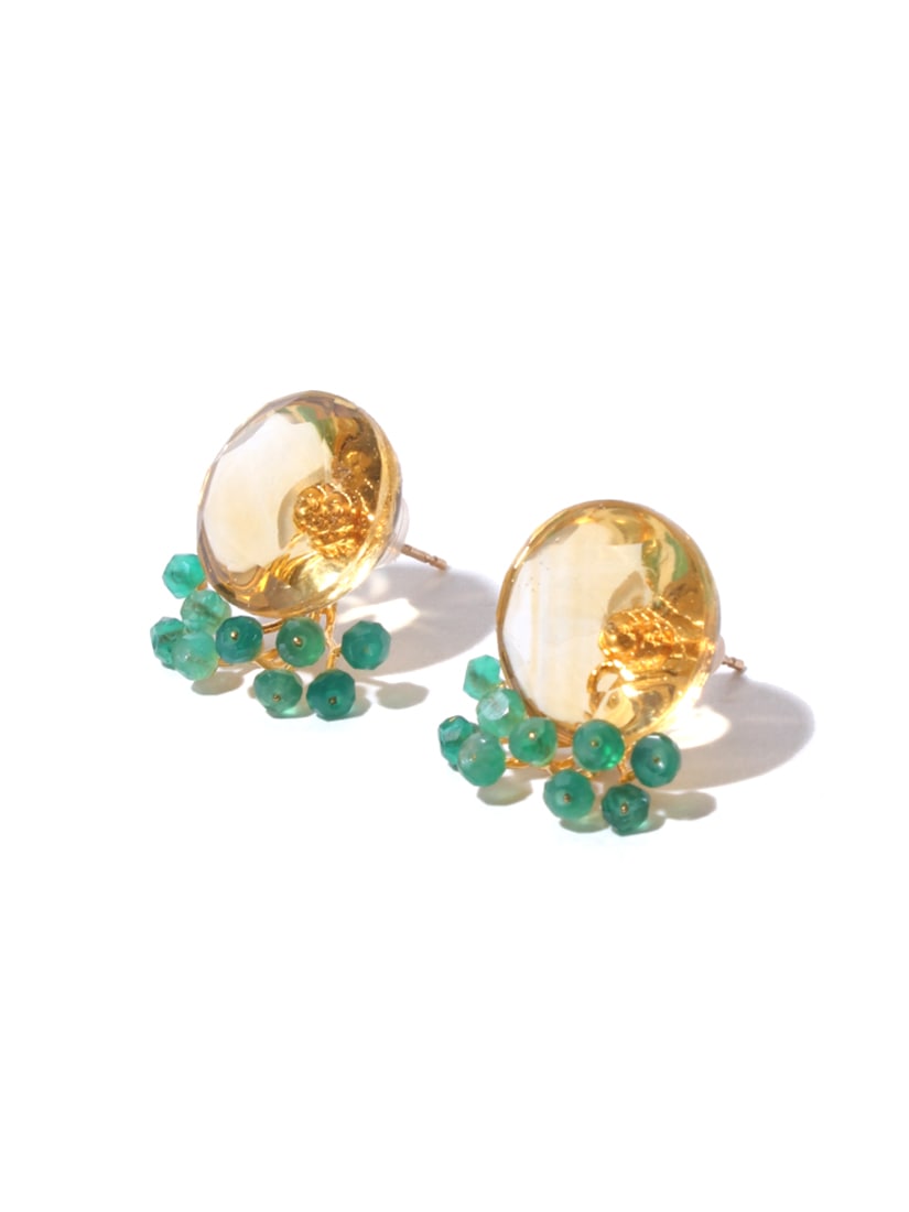 アッシュペーフランス購入天然石チェーンピアス GemstoneFairyピアス シトリン（ピアス）｜H.P.FRANCE公式サイト