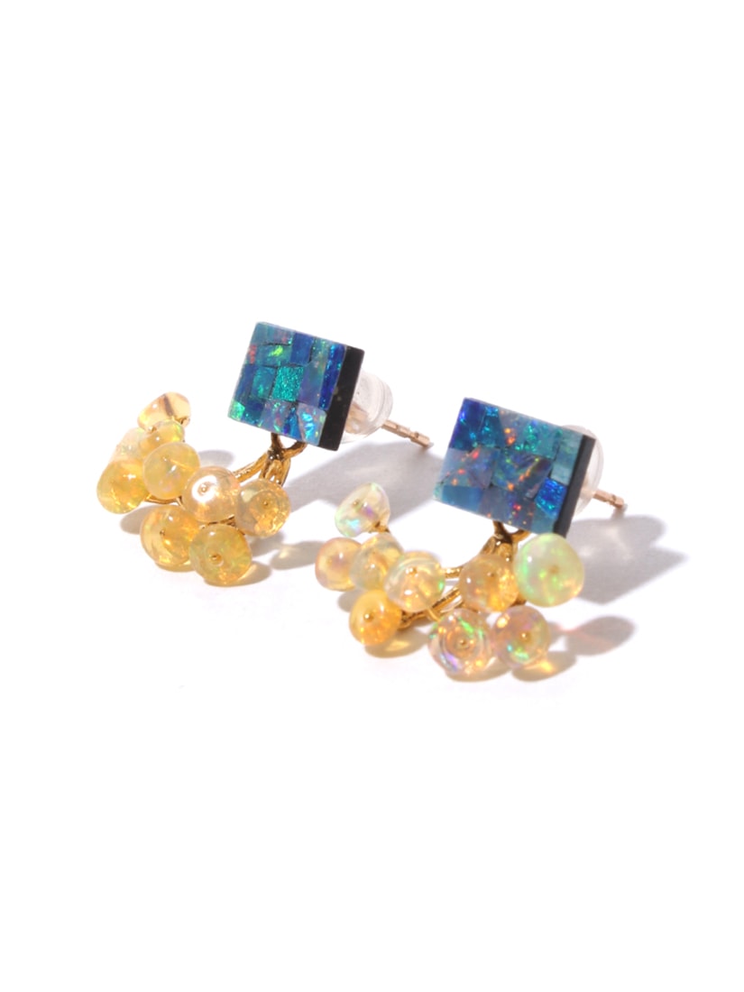 GemstoneFairyピアス モザイクオパール（ピアス）｜H.P.FRANCE公式サイト