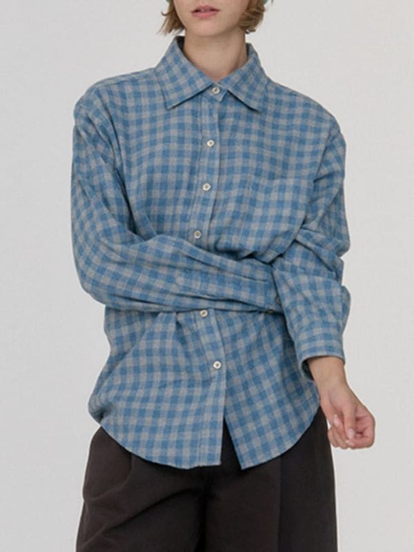 《sienne》BAKER CHECK SHIRT シャツ