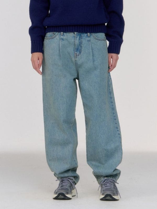 《sienne》CURVED DENIM PANTS デニム パンツ