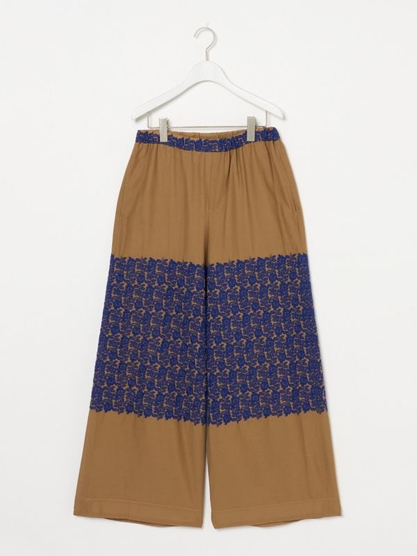 EMBROIDERY PANTS