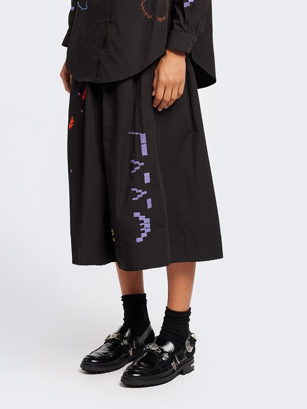 《KLOKE》Universe Embroidered Skirt