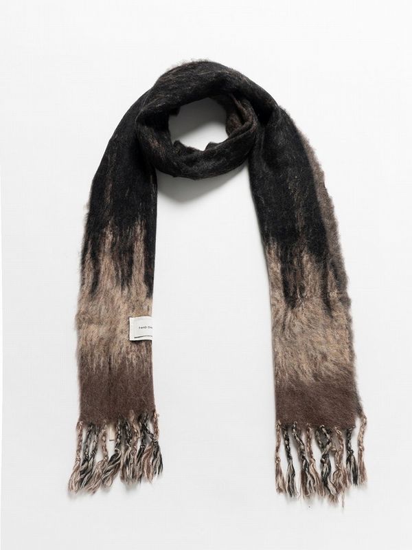 《Feng Chen Wang》Gradient Jacquard Knit スカーフ