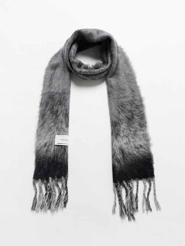 《Feng Chen Wang》Gradient Jacquard Knit スカーフ