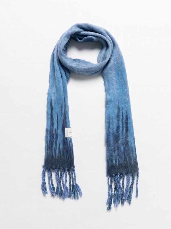 《Feng Chen Wang》Gradient Jacquard Knit スカーフ