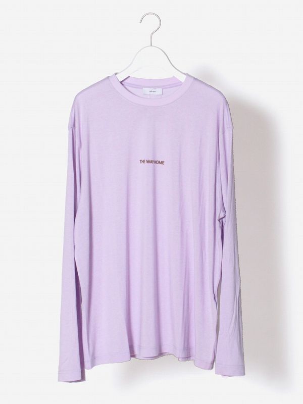 《8on8》The Way Home Long Sleeve Purple Tシャツ
