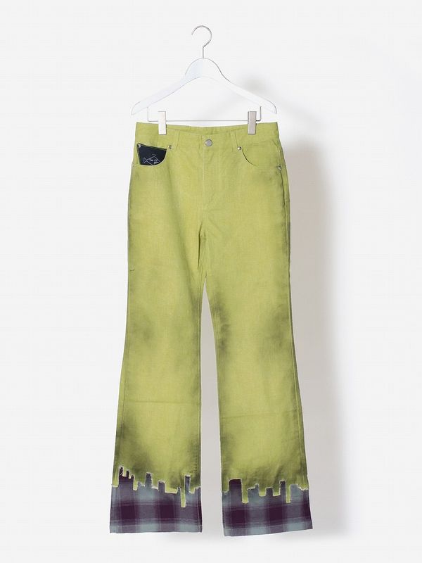 《8on8》Distressed Flared パンツ