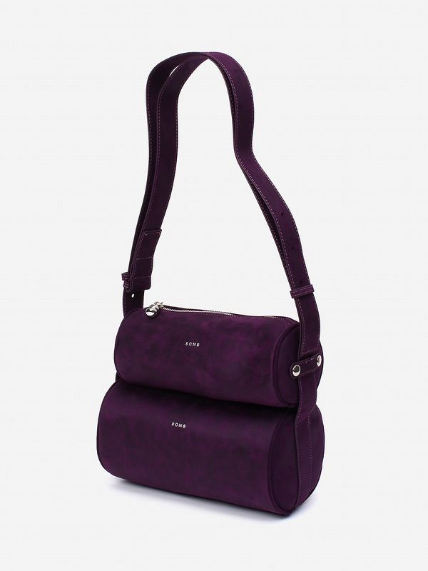 《8on8》Purple Dirty Suede Candy バッグ