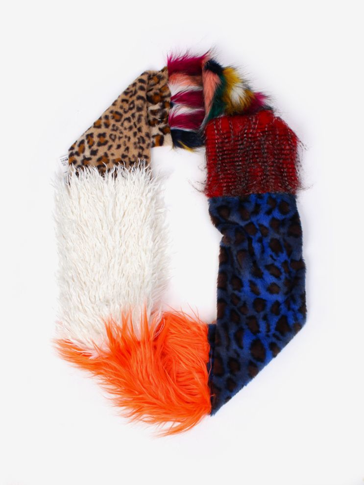 トモキユリタ　スヌード　試着のみ美品　アッシュペーフランス 一点もの】《tomoki yurita》スヌード（ストール・スカーフその他