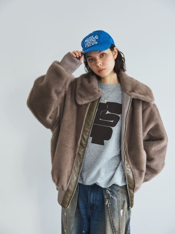 MINK LIKE FUR JACKET