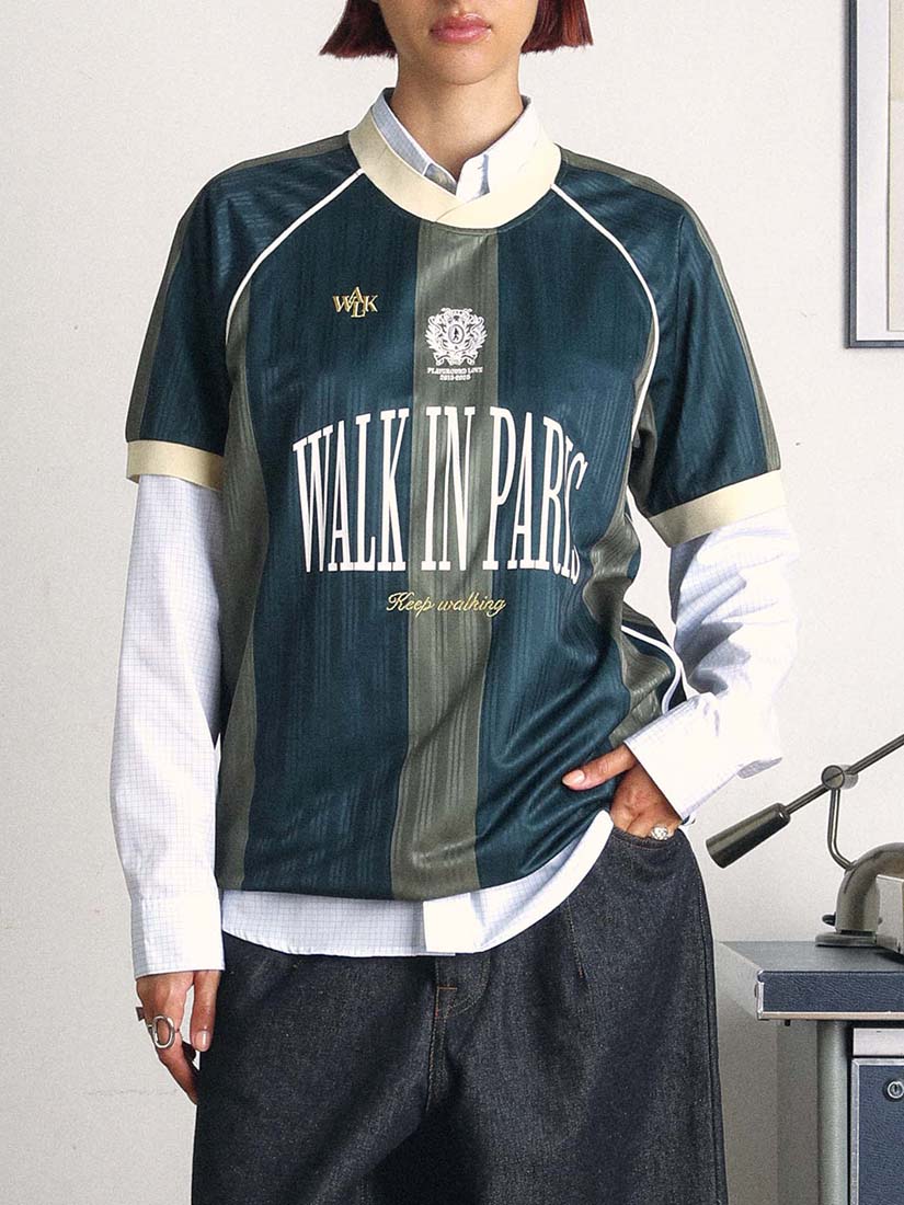 Walk in Paris》フットボール Tシャツ（Tシャツ）｜H.P.FRANCE公式サイト