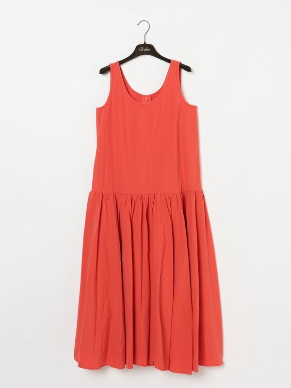 BASIC COTTON SLEEVELESS ワンピース