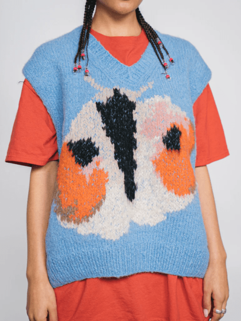 ニットベスト KNITWEAR(Butterfly Butterfly)