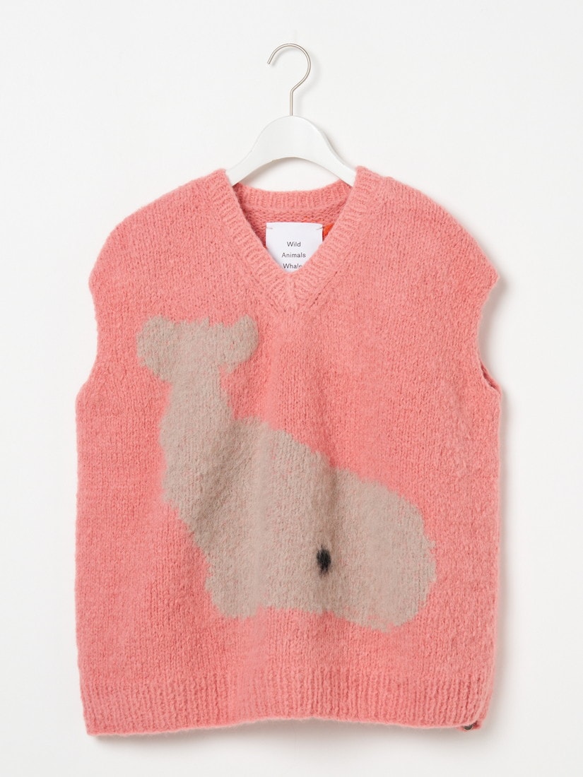 ニットベスト KNITWEAR（Whale Bear）（ベスト）｜H.P.FRANCE公式サイト