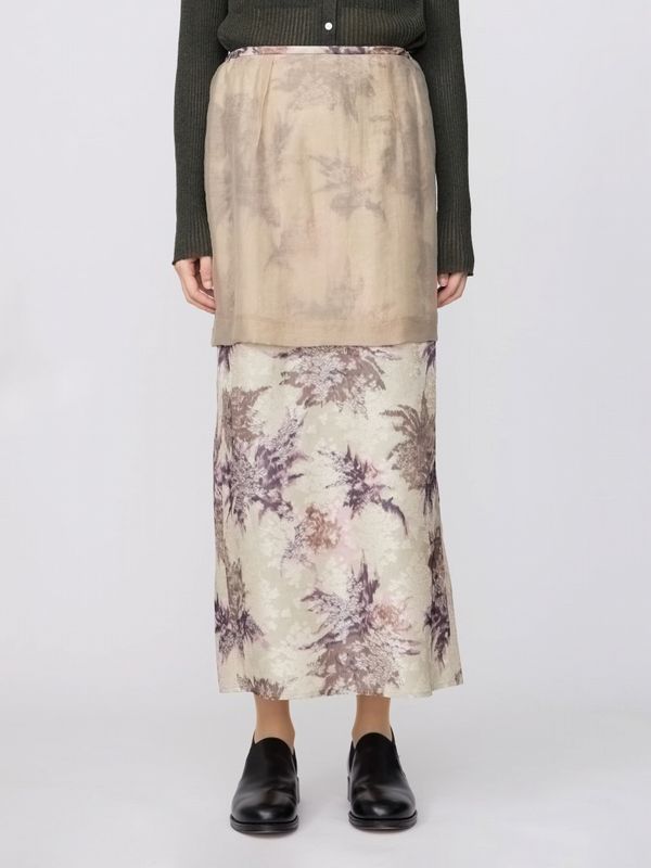 《IRENISA》REVERSIBLE TIGHT SKIRT