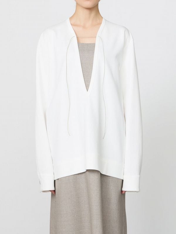 《IRENISA》HENRY-NECK T-SHIRT