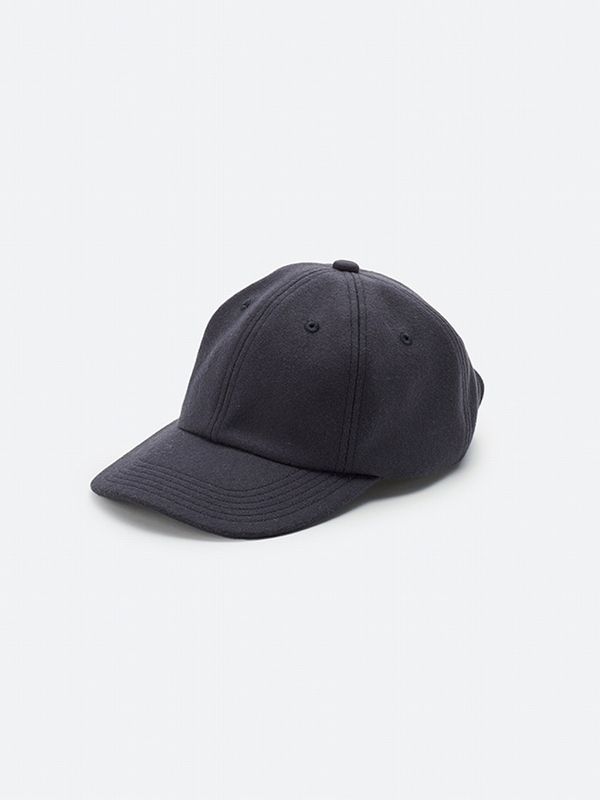 《KIJIMA TAKAYUKI》LAMB MELTON 6PANEL キャップ