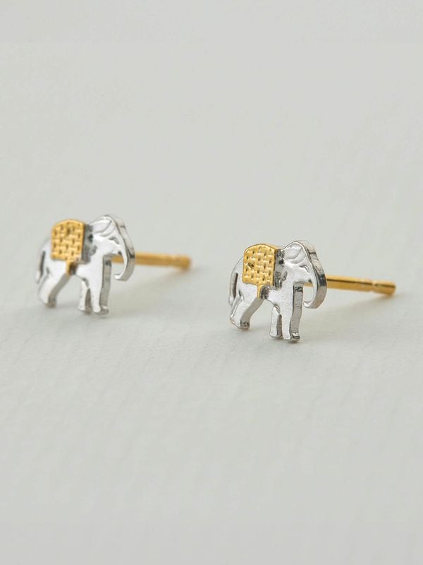 Marching Elephant Stud ピアス