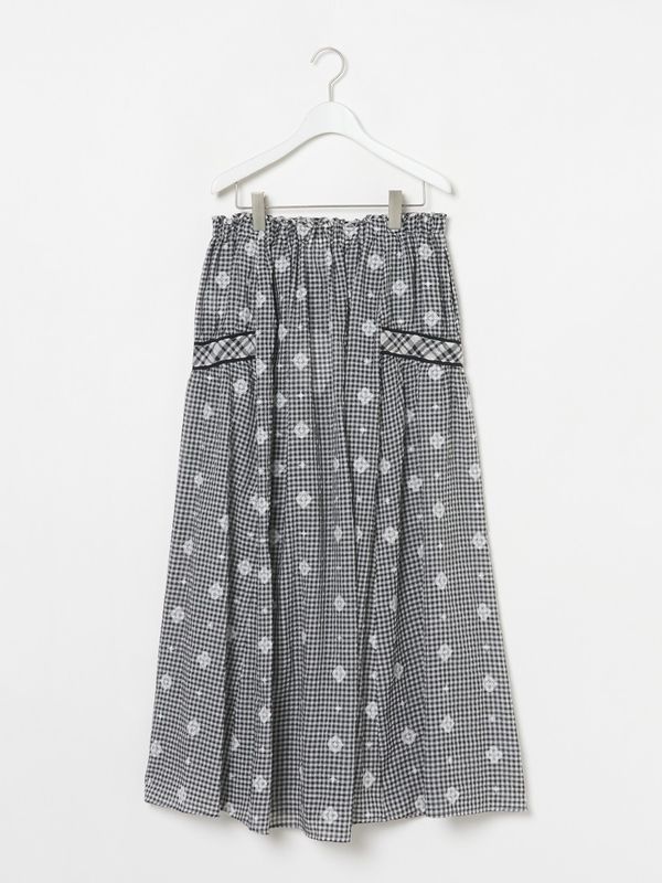 EMBROIDERY 2WAY SKIRT