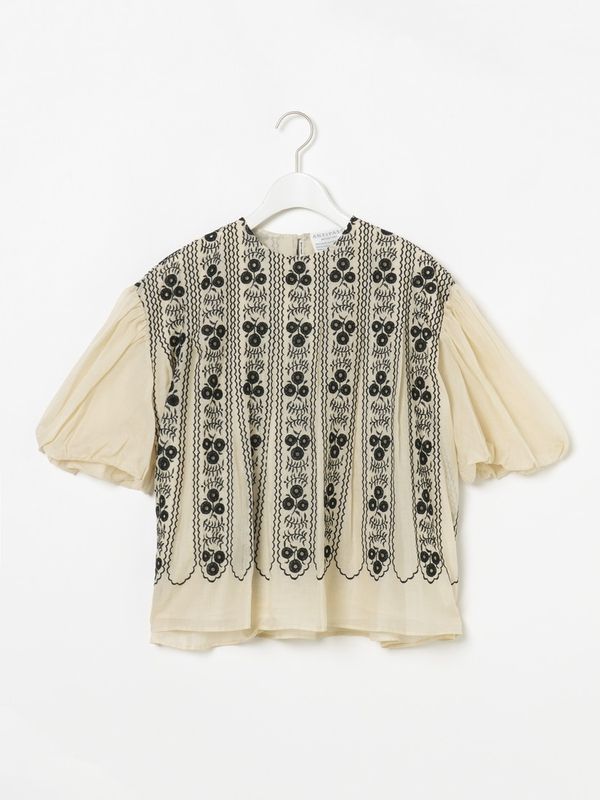 COTTON LAWN TOPS WITH EMBROIDERY