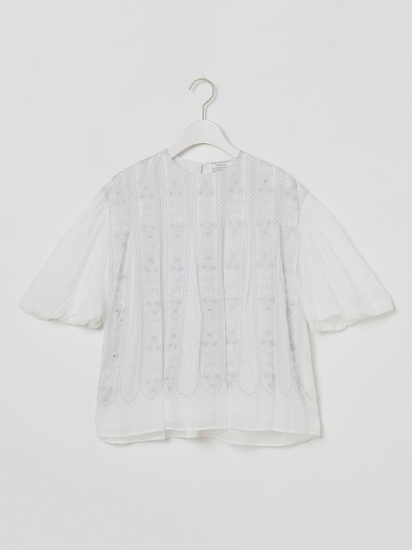 COTTON LAWN TOPS WITH EMBROIDERY