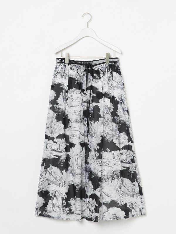 PRINTED SKIRT