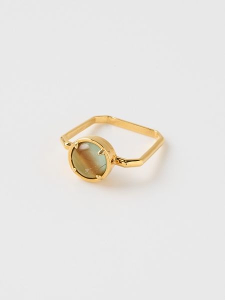 AcuteAccent》perfume bottle ring ピクチャーアゲート＆ルチル