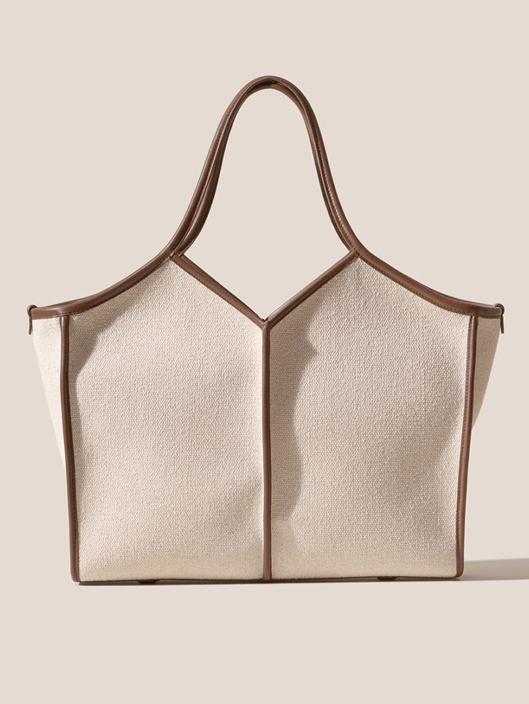 HEREU》Calella Squared Medium Canvas（ハンドバッグ）｜H.P.FRANCE