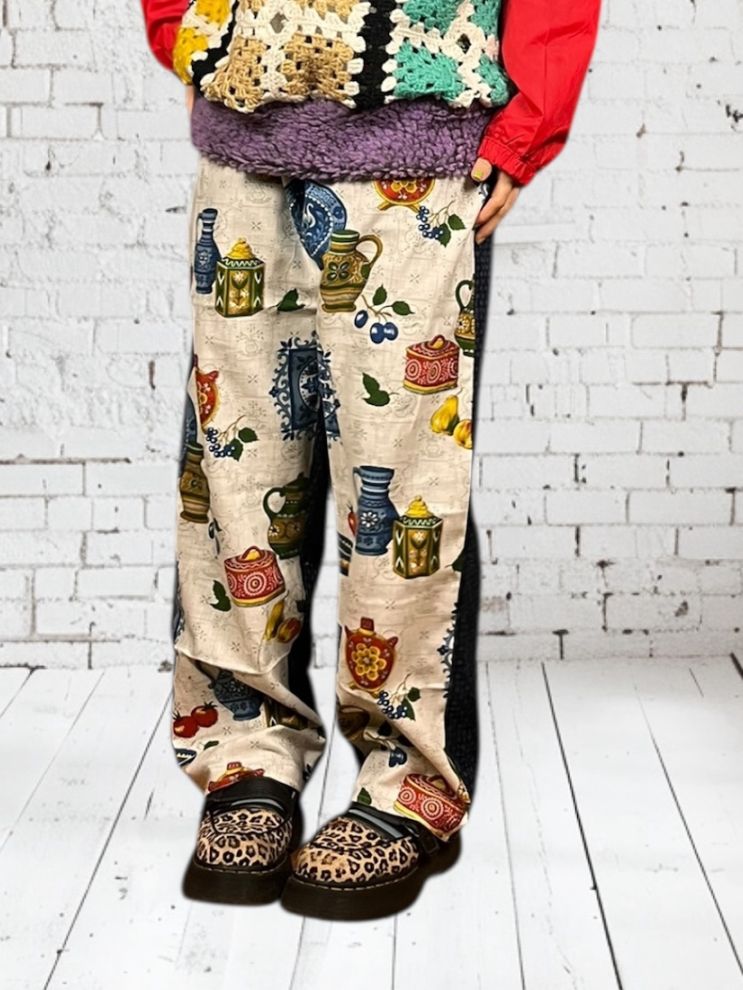 1点もの】ヴィンテージリメイクパンツ（パンツ）｜H.P.FRANCE公式サイト