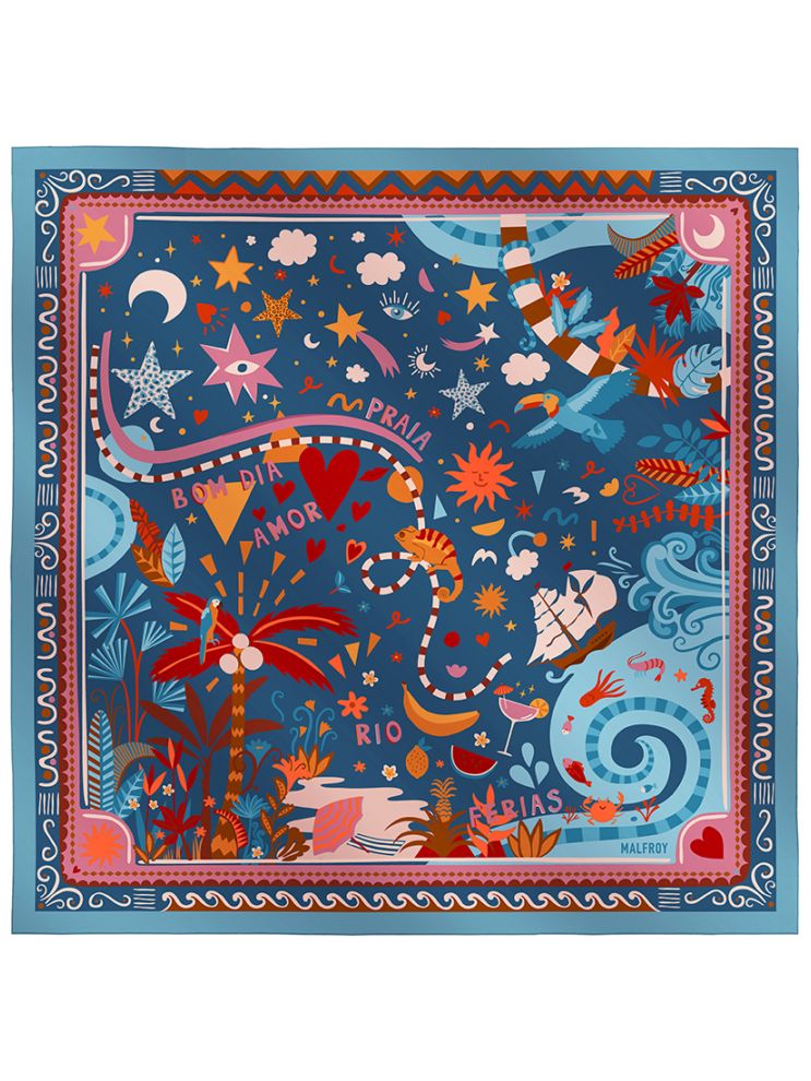 MALFROY MILLION》スカーフ RIO 67x67（スカーフ）｜H.P.FRANCE公式サイト