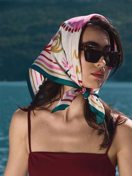 MALFROY MILLION》スカーフ BORD DE MER 67x67（スカーフ）｜H.P.