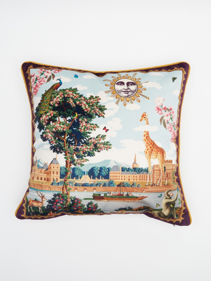 アッシュ・ペー・フランスのクッションとクッションカバー Holiday｜クッションカバー 30x40 Santa Sleigh（クッションカバー